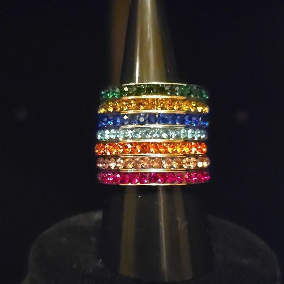 Austrian Crystal Bands! Size 9,NWOT! - Picture 5 of 7